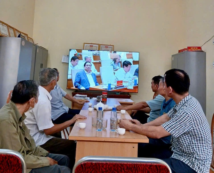 Hội nghị toàn quốc nghiên cứu, học tập, quán triệt và triển khai thực hiện Nghị quyết Hội nghị lần thứ hai Ban Chấp hành Trung ương Đảng khóa XIV- Ảnh 13.