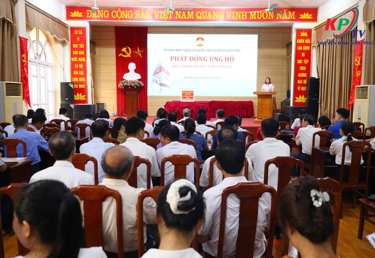 UBMTTQ xã Kiều Phú phát động quỹ “vì biển, đảo việt nam” năm 2026: lan tỏa tinh thần đoàn kết, hướng về biển đảo thiêng liêng- Ảnh 1.