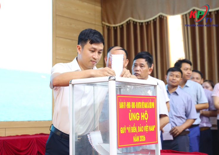 UBMTTQ xã Kiều Phú phát động quỹ “vì biển, đảo việt nam” năm 2026: lan tỏa tinh thần đoàn kết, hướng về biển đảo thiêng liêng- Ảnh 6.