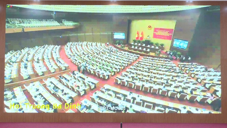 Xã Tây Phương tham dự Hội nghị trực tuyến toàn quốc triệt, triển khai Nghị quyết Trung ương 2 (khóa XIV)- Ảnh 3.