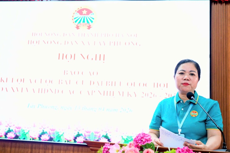 HỘI NÔNG DÂN XÃ TÂY PHƯƠNG TỔ CHỨC HỘI NGHỊ TRIỂN KHAI NHIỆM VỤ NĂM 2026- Ảnh 3.