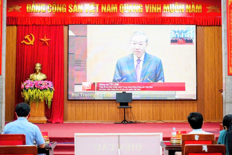 Xã Tây Phương tham dự Hội nghị trực tuyến toàn quốc triệt, triển khai Nghị quyết Trung ương 2 (khóa XIV)- Ảnh 6.