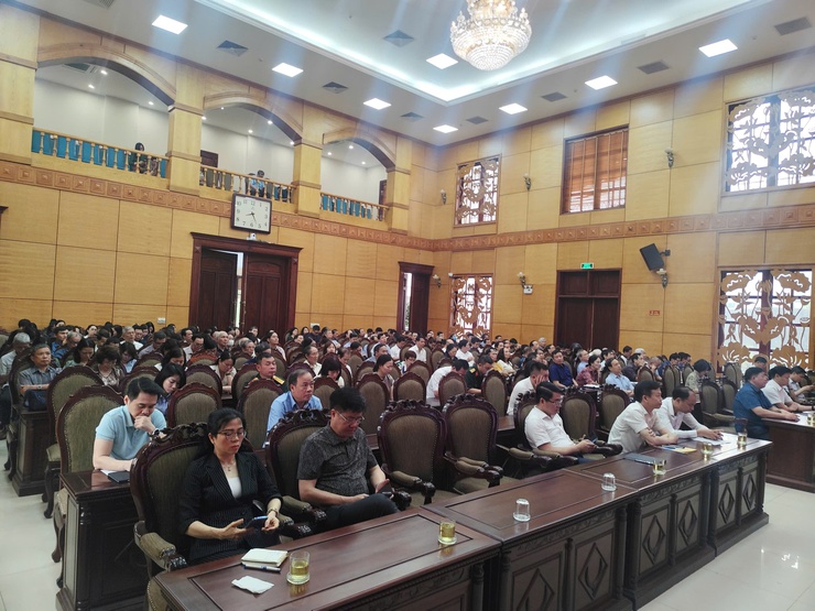 Phường Tây Hồ: Nghiêm túc quán triệt và triển khai thực hiện Nghị quyết Hội nghị lần thứ hai Ban Chấp hành Trung ương Đảng khóa XIV- Ảnh 1.