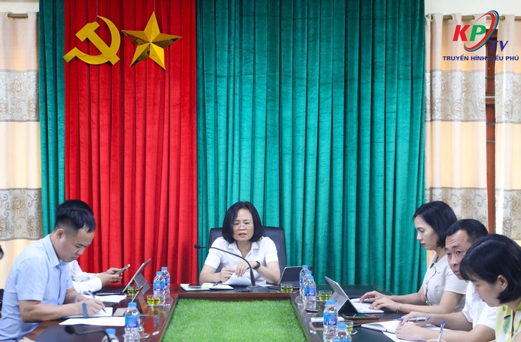 UBND xã Kiều Phú làm việc với Ban Quản lý dự án Đầu tư – Hạ tầng về việc thực hiện tiến độ giải phóng mặt bằng một số Dự án thuộc lĩnh vực văn hoá xã hội trên địa bàn.- Ảnh 2.