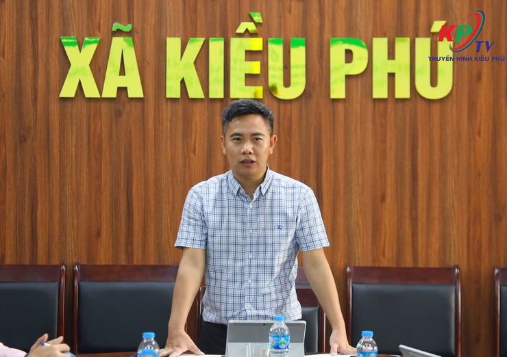 UBND xã Kiều Phú công bố Quyết định thành lập Ban đại diện Hội đồng quản trị Ngân hàng Chính sách xã hội xã và tiến hành họp phiên thứ nhất năm 2026.- Ảnh 6.