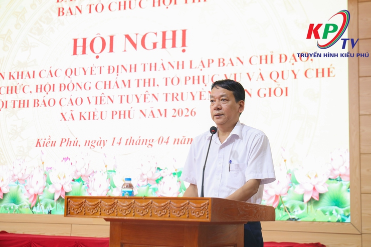 Đảng uỷ xã Kiều Phú triển khai toàn diện công tác tổ chức Hội thi Báo cáo viên, Tuyên truyền viên giỏi năm 2026- Ảnh 3.
