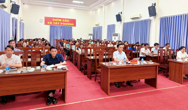 TÂY PHƯƠNG TRIỂN KHAI ĐIỀU TRA CƠ SỞ HÀNH CHÍNH, SỰ NGHIỆP NĂM 2026- Ảnh 1.