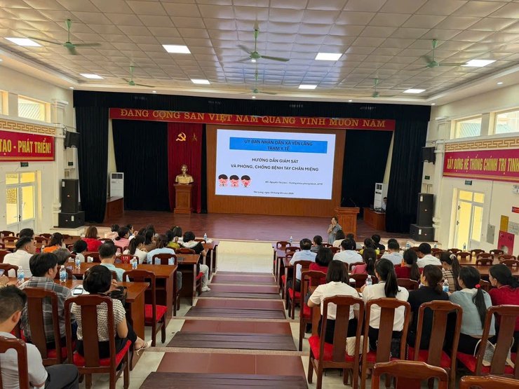 YÊN LÃNG TĂNG CƯỜNG  NĂNG LỰC PHÒNG CHỐNG DỊCH BỆNH TRONG TRƯỜNG HỌC- Ảnh 1.