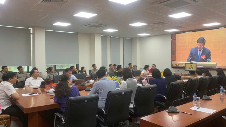 Đảng bộ phường Tây Tựu tham dự Hội nghị trực tuyến quán triệt, triển khai thực hiện Nghị quyết Trung ương 2 (khóa XIV)- Ảnh 1.