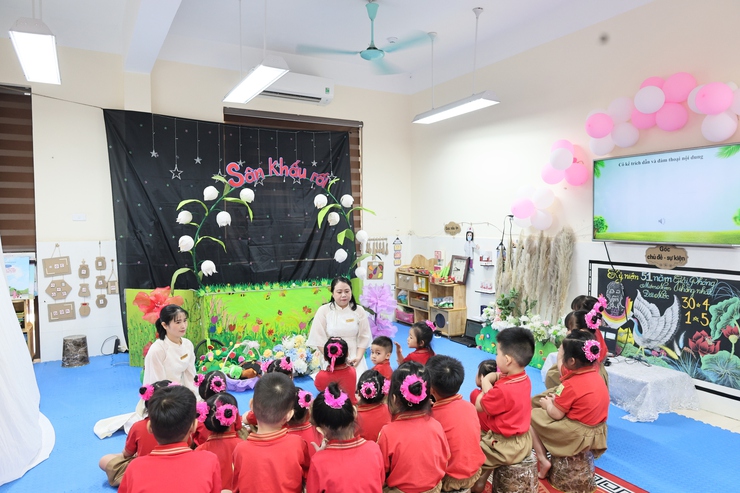 Sôi nổi Hội thi giáo viên dạy giỏi cấp học mầm non xã Quảng Bị năm học 2025–2026 tại Trường Mầm non Quảng Bị và Trường Mầm non Lam Điền- Ảnh 8.