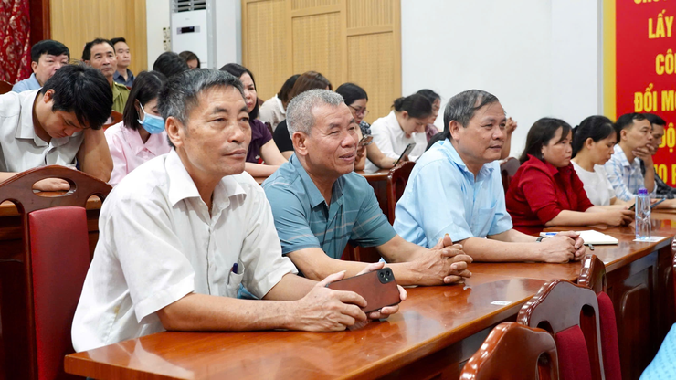 Yên Lãng tiếp sóng Hội nghị toàn quốc quán triệt nghị quyết khóa XIV- Ảnh 2.