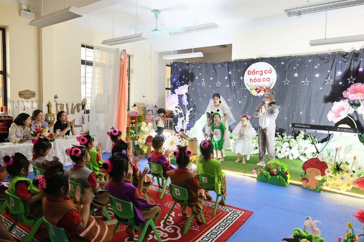 Sôi nổi Hội thi giáo viên dạy giỏi cấp học mầm non xã Quảng Bị năm học 2025–2026 tại Trường Mầm non Quảng Bị và Trường Mầm non Lam Điền- Ảnh 9.