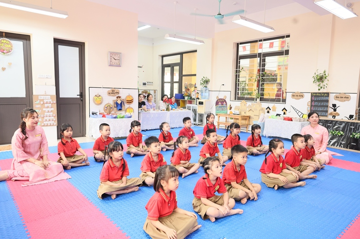 Sôi nổi Hội thi giáo viên dạy giỏi cấp học mầm non xã Quảng Bị năm học 2025–2026 tại Trường Mầm non Quảng Bị và Trường Mầm non Lam Điền- Ảnh 11.