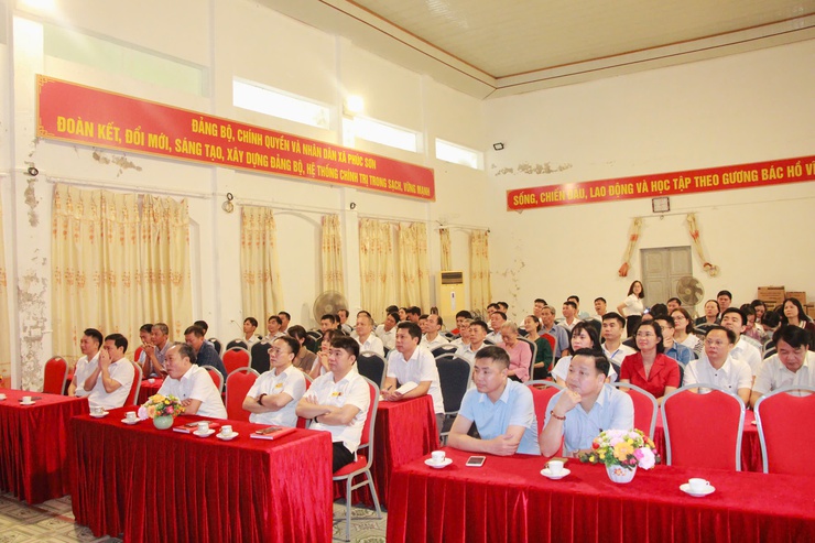 PHÚC SƠN THAM DỰ HỘI NGHỊ TRỰC TUYẾN TOÀN QUỐC QUÁN TRIỆT NGHỊ QUYẾT TRUNG ƯƠNG KHÓA XIV- Ảnh 1.