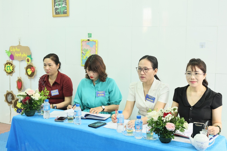 Sôi nổi Hội thi giáo viên dạy giỏi cấp học mầm non xã Quảng Bị năm học 2025–2026 tại Trường Mầm non Quảng Bị và Trường Mầm non Lam Điền- Ảnh 2.