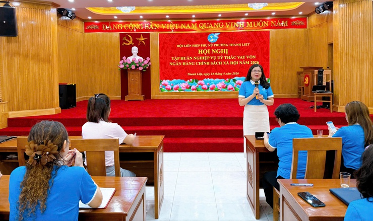 Hội LHPN phường Thanh Liệt: Tập huấn nghiệp vụ ủy thác vay vốn ngân hàng chính sách xã hội năm 2026- Ảnh 5.