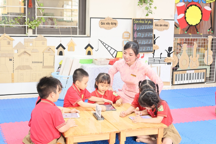 Sôi nổi Hội thi giáo viên dạy giỏi cấp học mầm non xã Quảng Bị năm học 2025–2026 tại Trường Mầm non Quảng Bị và Trường Mầm non Lam Điền- Ảnh 13.