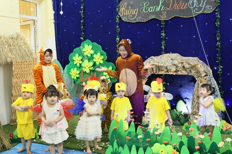 Sôi nổi Hội thi giáo viên dạy giỏi cấp học mầm non xã Quảng Bị năm học 2025–2026 tại Trường Mầm non Quảng Bị và Trường Mầm non Lam Điền- Ảnh 3.