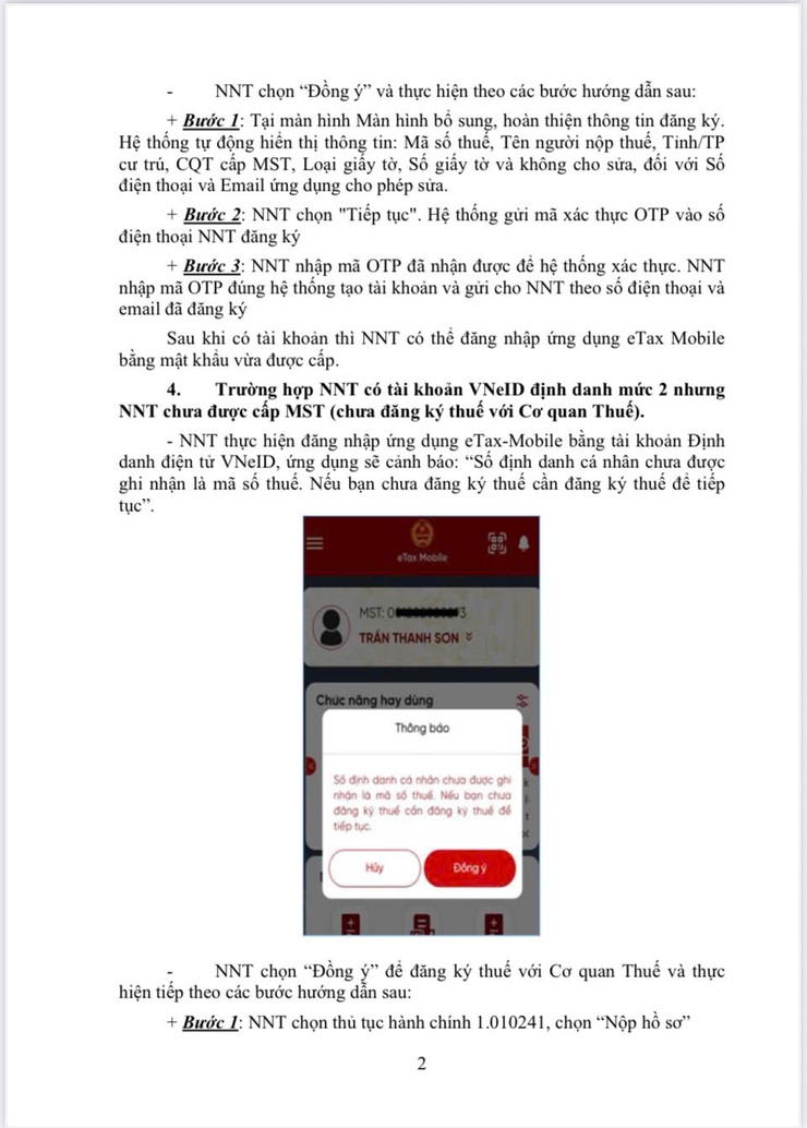 Hướng dẫn cài đặt etax mobile và thực hiện nộp thuế SDĐPNN năm 2026 - Ảnh 2.
