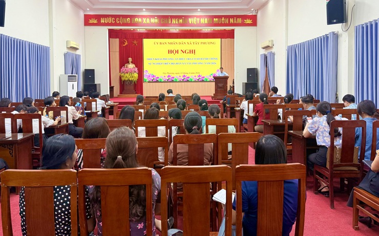 TÂY PHƯƠNG TRIỂN KHAI ĐIỀU TRA CƠ SỞ HÀNH CHÍNH, SỰ NGHIỆP NĂM 2026- Ảnh 4.