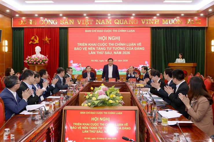  Phúc Thọ hưởng ứng Cuộc thi chính luận về bảo vệ nền tảng tư tưởng của Đảng lần thứ Sáu, năm 2026- Ảnh 2.