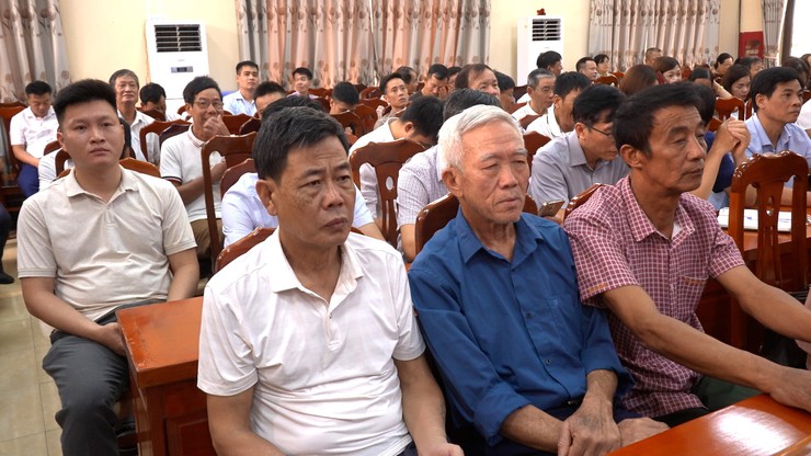 Tập huấn quy chế dân chủ ở cơ sở cho cán bộ 4 xã Thanh Oai, Bình Minh, Tam Hưng, Dân Hoà- Ảnh 5.