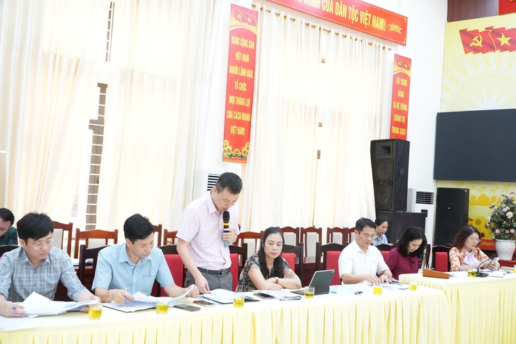 Uỷ ban MTTQ thành phố giám sát tại xã Chuyên Mỹ về công tác vệ sinh môi trường - Ảnh 4.