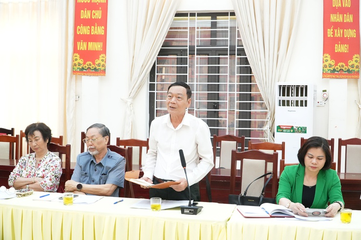 Uỷ ban MTTQ thành phố giám sát tại xã Chuyên Mỹ về công tác vệ sinh môi trường - Ảnh 3.