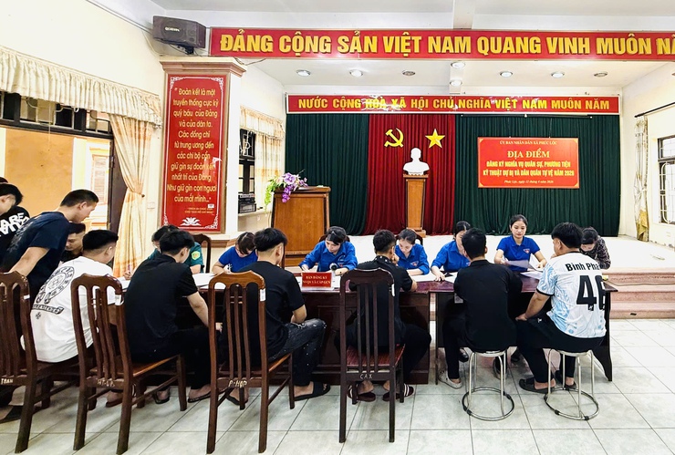 Phúc Lộc tổ chức đăng ký nghĩa vụ Quân sự lần đầu năm 2026- Ảnh 2.