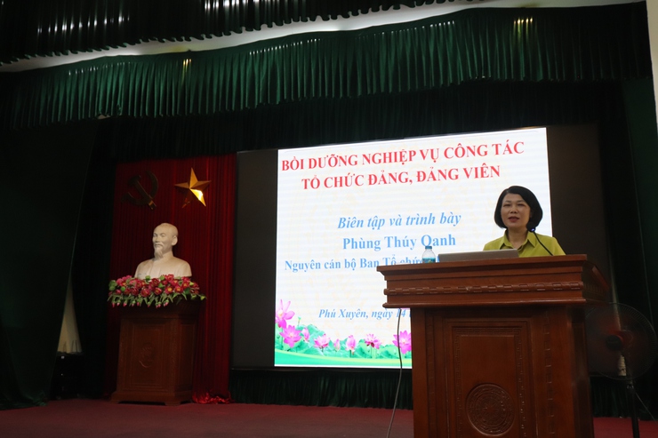 Phú Xuyên Khai giảng lớp Bồi dưỡng nghiệp vụ công tác Đảng năm 2026- Ảnh 4.