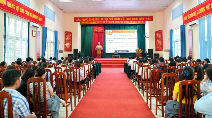 Xã Sơn Đồng tiếp sóng Hội nghị toàn quốc nghiên cứu, học tập, quán triệt, triển khai thực hiện Nghị quyết Hội nghị lần thứ hai Ban Chấp hành Trung ương Đảng khóa XIV- Ảnh 1.