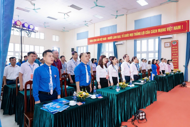 Xã Sơn Đồng tổ chức đại hội Hội liên hiệp Thanh niên Việt Nam lần thứ I, nhiệm kỳ 2026 - 2029- Ảnh 1.