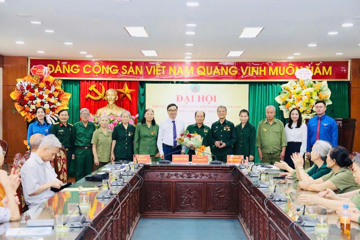 Đại hội thành lập Hội Cựu Thanh niên xung phong phường lần thứ nhất, nhiệm kỳ 2025-2030- Ảnh 5.