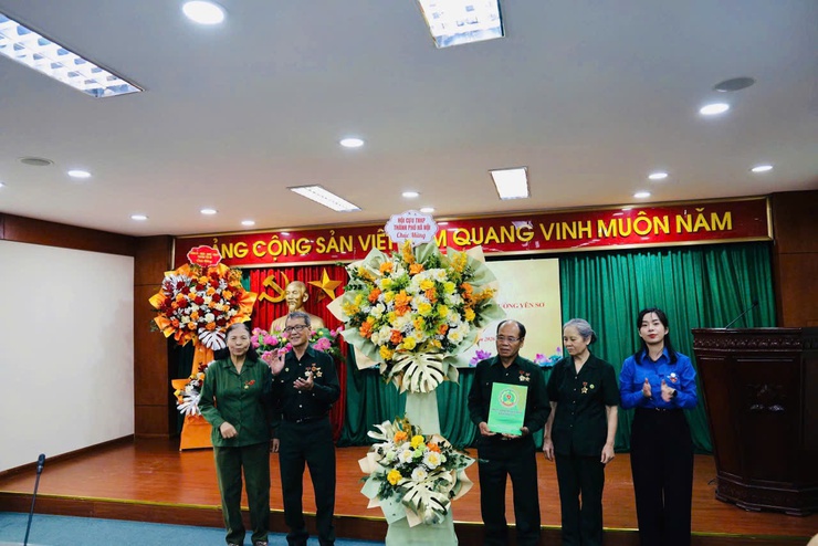 Đại hội thành lập Hội Cựu Thanh niên xung phong phường lần thứ nhất, nhiệm kỳ 2025-2030- Ảnh 2.