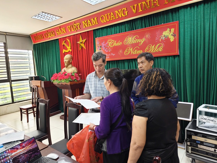 Phường Hà Đông tuyên truyền, vận động Nhân dân sớm bàn giao mặt bằng thực hiện Dự án - Ảnh 2.