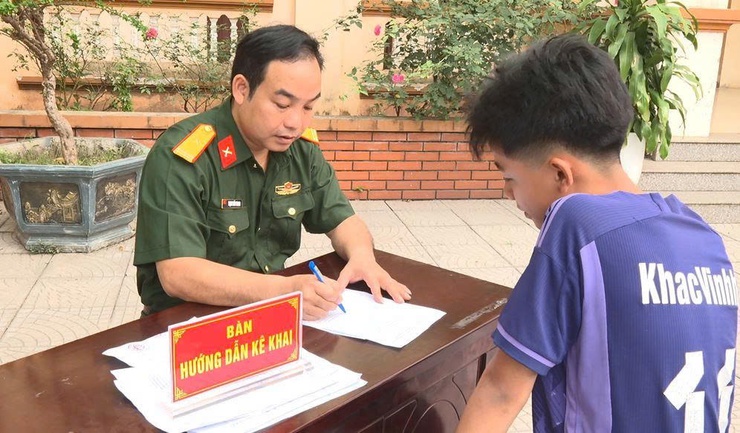 Phúc Thọ tổ chức đăng ký nghĩa vụ Quân sự lần đầu năm 2026- Ảnh 3.