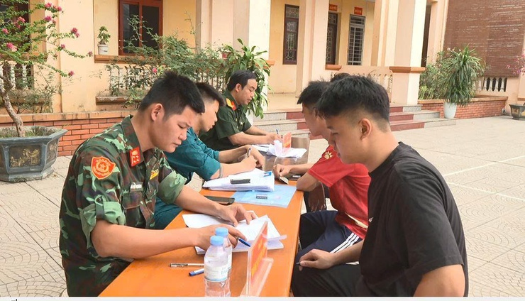 Phúc Thọ tổ chức đăng ký nghĩa vụ Quân sự lần đầu năm 2026- Ảnh 4.