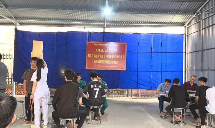 Phúc Thọ tổ chức đăng ký nghĩa vụ Quân sự lần đầu năm 2026- Ảnh 5.