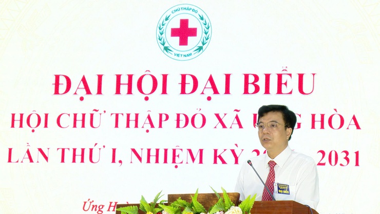 ĐẠI HỘI ĐẠI BIỂU HỘI CHỮ THẬP ĐỎ XÃ ỨNG HOÀ LẦN THỨ I, NHIỆM KỲ 2026 - 2031 THÀNH CÔNG TỐT ĐẸP- Ảnh 2.