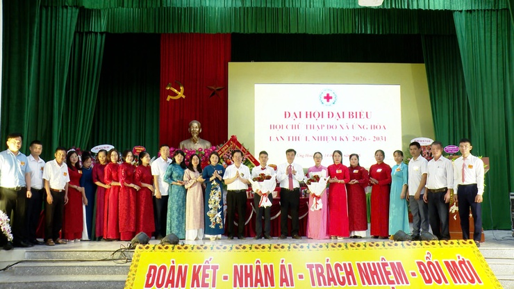 ĐẠI HỘI ĐẠI BIỂU HỘI CHỮ THẬP ĐỎ XÃ ỨNG HOÀ LẦN THỨ I, NHIỆM KỲ 2026 - 2031 THÀNH CÔNG TỐT ĐẸP- Ảnh 3.