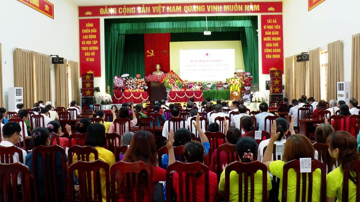 ĐẠI HỘI ĐẠI BIỂU HỘI CHỮ THẬP ĐỎ XÃ ỨNG HOÀ LẦN THỨ I, NHIỆM KỲ 2026 - 2031 THÀNH CÔNG TỐT ĐẸP- Ảnh 9.