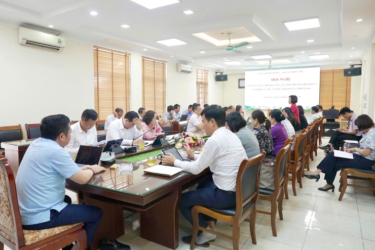 Hội nghị giao ban Ban Chỉ đạo Bồi thường, hỗ trợ và tái định cư xã Thiên Lộc- Ảnh 2.