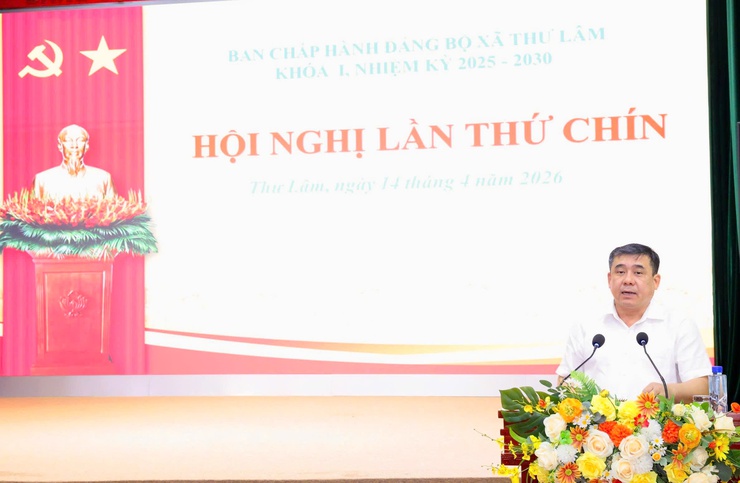 BCH Đảng bộ xã Thư Lâm khóa I, nhiệm kỳ 2025-2030 tổ chức Hội nghị lần thứ Chín
- Ảnh 8.