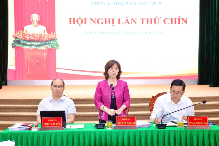 BCH Đảng bộ xã Thư Lâm khóa I, nhiệm kỳ 2025-2030 tổ chức Hội nghị lần thứ Chín
- Ảnh 10.