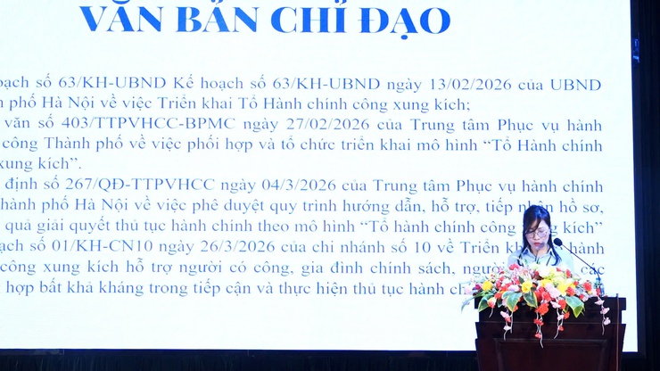 KÝ KẾT CHƯƠNG TRÌNH PHỐI HỢP TRIỂN KHAI MÔ HÌNH "TỔ HÀNH CHÍNH CÔNG XUNG KÍCH" TẠI XÃ DÂN HÒA

- Ảnh 3.