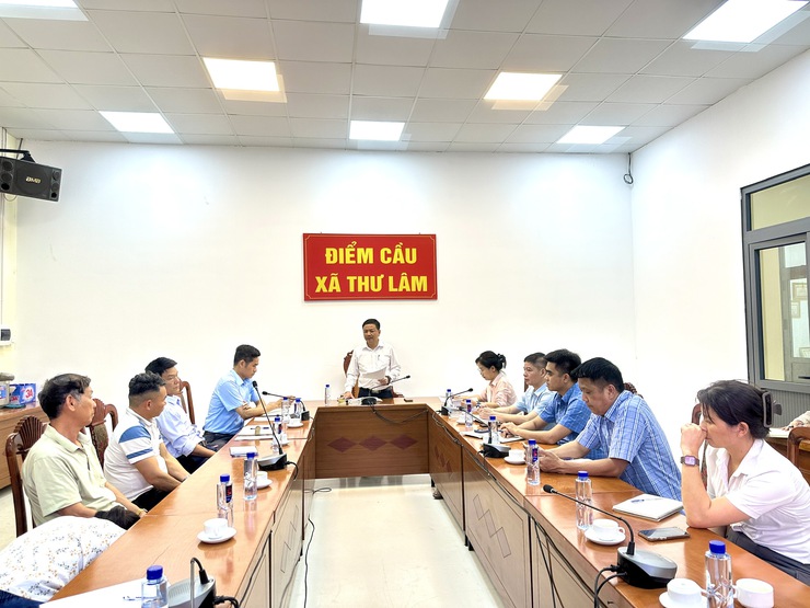 HỘI NGHỊ CÔNG BỐ QUYẾT ĐỊNH THÀNH LẬP TỔ KIỂM TRA, TRIỂN KHAI KẾ HOẠCH KIỂM TRA CÔNG TÁC DỒN ĐIỀN ĐỔI THỬA TẠI THÔN MẠNH TÂN, XÃ THƯ LÂM- Ảnh 6.