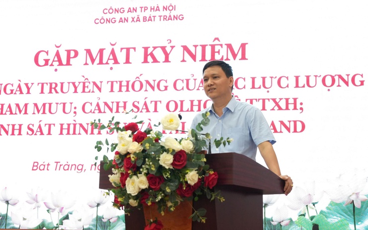 Công an xã Bát Tràng gặp mặt kỷ niệm 80 năm Ngày truyền thống các lực lượng tham mưu Công an Nhân dân- Ảnh 3.