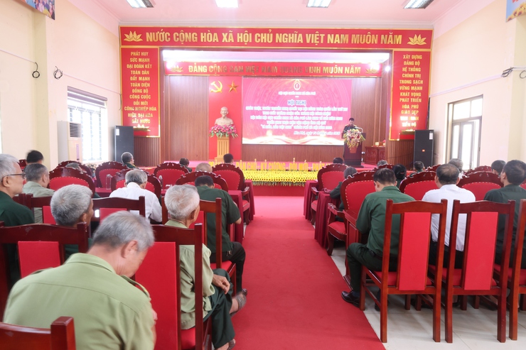 Hội Cựu chiến binh xã Hòa Phú: Hội nghị nghiên cứu, quán triệt và triển khai Nghị quyết Đại hội Đảng toàn quốc lần thứ XIV- Ảnh 1.