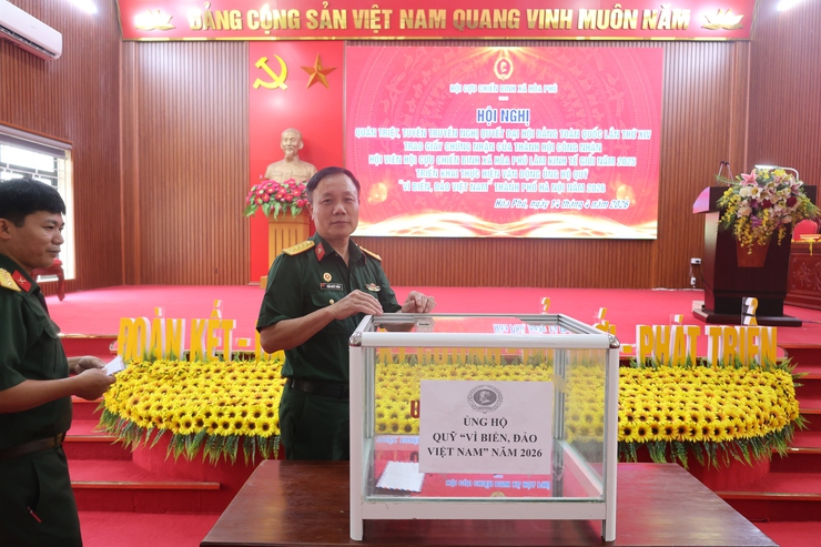 Hội Cựu chiến binh xã Hòa Phú: Hội nghị nghiên cứu, quán triệt và triển khai Nghị quyết Đại hội Đảng toàn quốc lần thứ XIV- Ảnh 5.