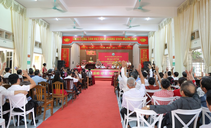 Hợp tác xã nông nghiệp Đông Sơn (xã Phú Nghĩa) tổ chức Đại hội đại biểu thành viên nhiệm kỳ 2026 – 2031- Ảnh 16.